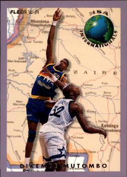 1993-94 Fleer - NBA Internationals #7 Dikembe Mutombo Front