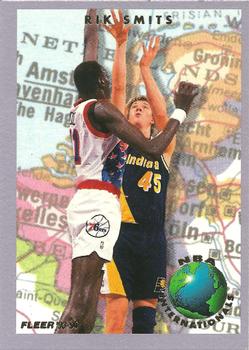 1993-94 Fleer - NBA Internationals #11 Rik Smits Front