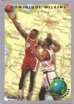 1993-94 Fleer - NBA Internationals #12 Dominique Wilkins Front