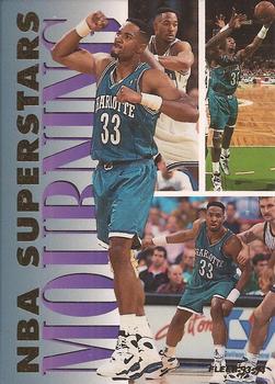 1993-94 Fleer - NBA Superstars #13 Alonzo Mourning Front