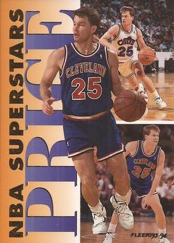 1993-94 Fleer - NBA Superstars #17 Mark Price Front