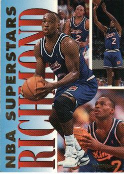 1993-94 Fleer - NBA Superstars #18 Mitch Richmond Front