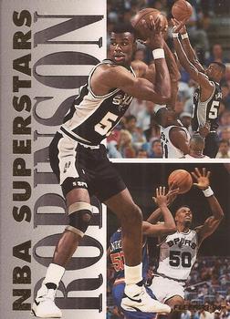 1993-94 Fleer - NBA Superstars #19 David Robinson Front