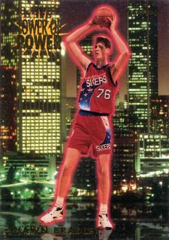 1993-94 Fleer - Towers of Power #2 Shawn Bradley Front