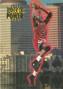 1993-94 Fleer - Towers of Power #8 Horace Grant Front