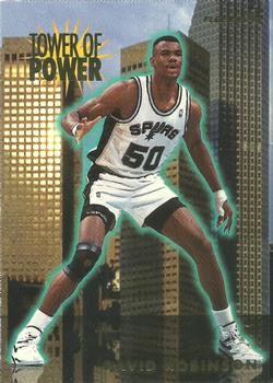 1993-94 Fleer - Towers of Power #25 David Robinson Front