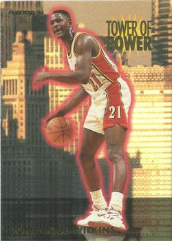1993-94 Fleer - Towers of Power #30 Dominique Wilkins Front
