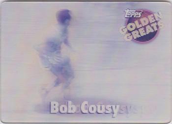 1998 Topps Golden Greats - Pre-Production #NNO Bob Cousy Front