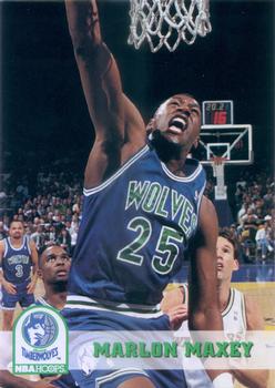 1993-94 Hoops #131 Marlon Maxey Front