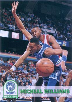 1993-94 Hoops #135 Micheal Williams Front