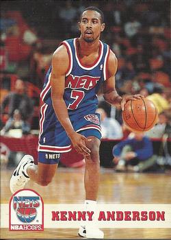 1993-94 Hoops #137 Kenny Anderson Front