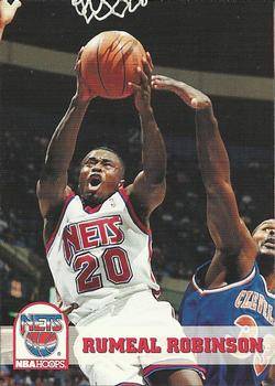 1993-94 Hoops #142 Rumeal Robinson Front