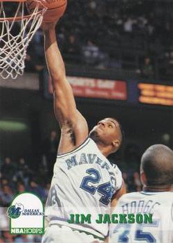 1993-94 Hoops #NNO Jim Jackson Front