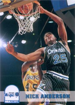 1993-94 Hoops #152 Nick Anderson Front