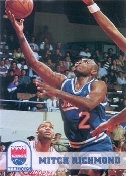 1993-94 Hoops #190 Mitch Richmond Front