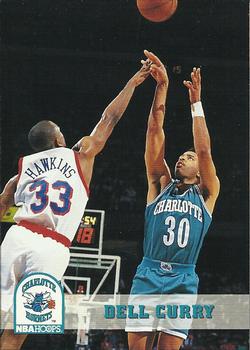 1993-94 Hoops #19 Dell Curry Front