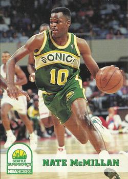 1993-94 Hoops #209 Nate McMillan Front