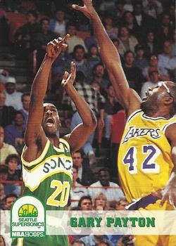 1993-94 Hoops #210 Gary Payton Front
