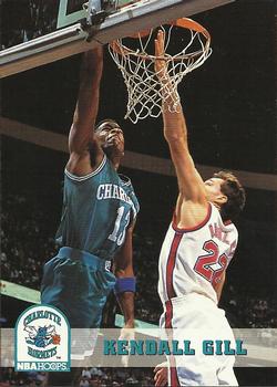 1993-94 Hoops #21 Kendall Gill Front