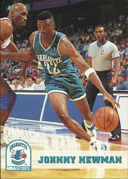 1993-94 Hoops #24 Johnny Newman Front