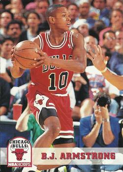 1993-94 Hoops #25 B.J. Armstrong Front
