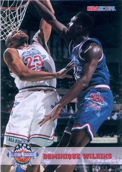 1993-94 Hoops #261 Dominique Wilkins Front
