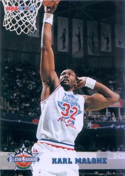 1993-94 Hoops #275 Karl Malone Front
