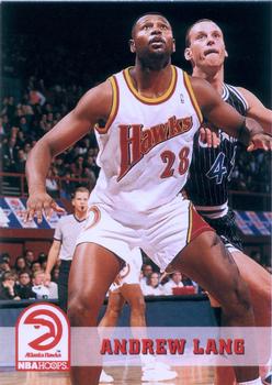 1993-94 Hoops #303 Andrew Lang Front