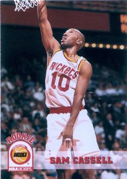 1993-94 Hoops #342 Sam Cassell Front