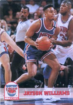 1993-94 Hoops #375 Jayson Williams Front