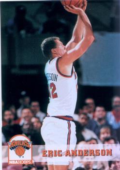1993-94 Hoops #376 Eric Anderson Front