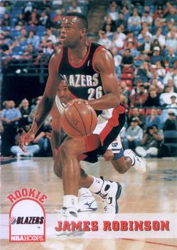 1993-94 Hoops #398 James Robinson Front