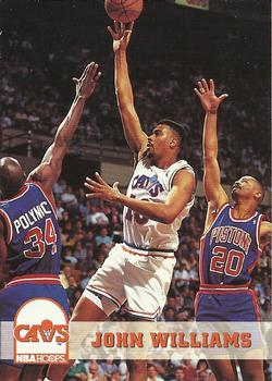 1993-94 Hoops #43 John Williams Front