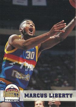 1993-94 Hoops #54 Marcus Liberty Front
