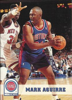 1993-94 Hoops #60 Mark Aguirre Front