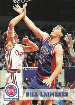 1993-94 Hoops #62 Bill Laimbeer Front