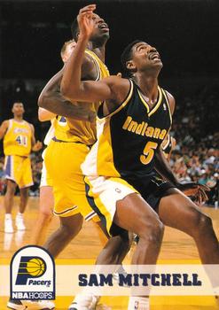 1993-94 Hoops #88 Sam Mitchell Front