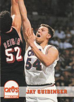 1993-94 Hoops #315 Jay Guidinger Front