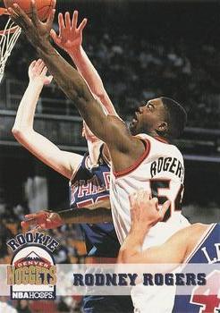 1993-94 Hoops #328 Rodney Rogers Front