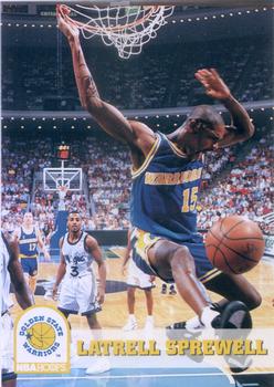 1993-94 Hoops #75 Latrell Sprewell Front