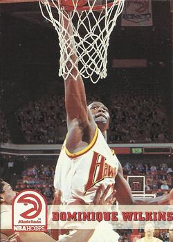 1993-94 Hoops #7 Dominique Wilkins Front