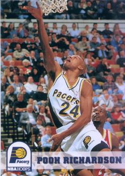 1993-94 Hoops #89 Pooh Richardson Front