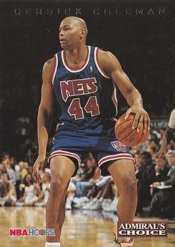 1993-94 Hoops - Admiral's Choice #AC2 Derrick Coleman Front