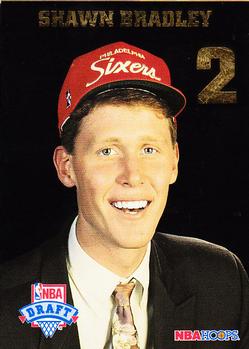 1993-94 Hoops - 1993 NBA Draft Lottery Pick Exchange #LP2 Shawn Bradley Front
