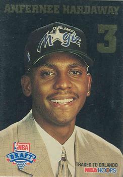 1993-94 Hoops - 1993 NBA Draft Lottery Pick Exchange #LP3 Anfernee Hardaway Front