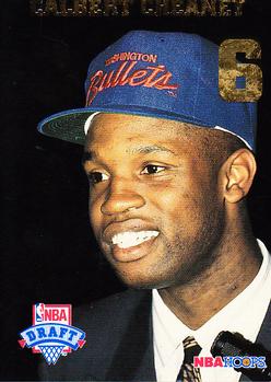 1993-94 Hoops - 1993 NBA Draft Lottery Pick Exchange #LP6 Calbert Cheaney Front