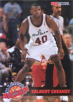 1993-94 Hoops - Magic's All-Rookies #6 Calbert Cheaney Front