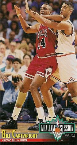 1993-94 Jam Session #29 Bill Cartwright Front