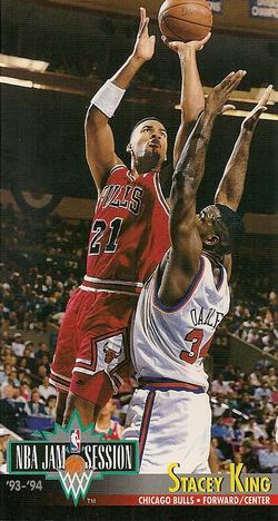 1993-94 Jam Session #31 Stacey King Front