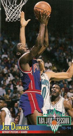 1993-94 Jam Session #60 Joe Dumars Front